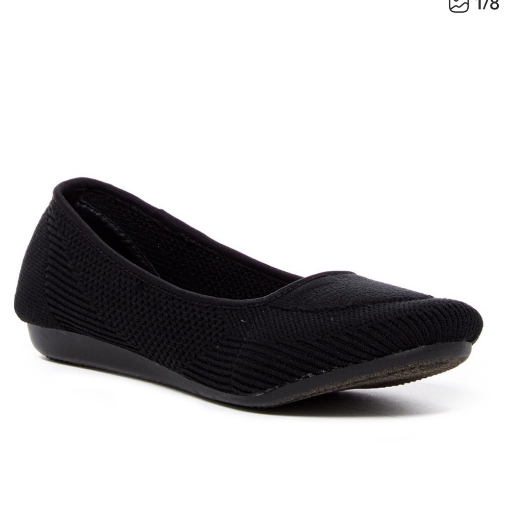 Steven Steve Madden Black Women's Ballet Flats size 11